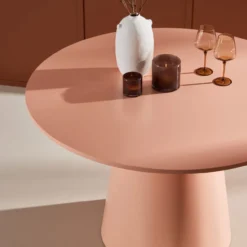 Eettafel Trude Zacht roze