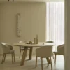 Eettafel Unda eiken geolied Ø180 cm