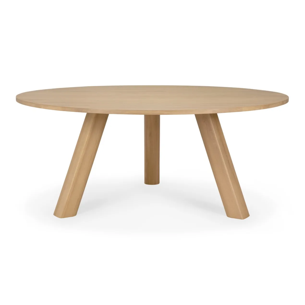 Eettafel Unda eiken geolied Ø180 cm