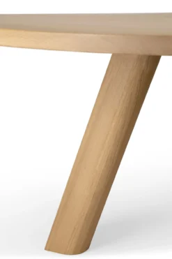 Eettafel Unda eiken geolied Ø180 cm