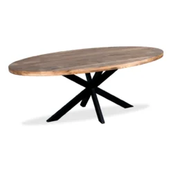 Eettafel Vicenzo ovaal 160x90 cm