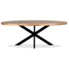 Eettafel Vicenzo ovaal 210x100 cm