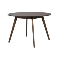 Eettafel Yumi Ø115 cm Donker eiken