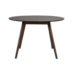 Eettafel Yumi Ø115 cm Donker eiken