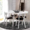 Eettafel Yumi Ø115 cm Naturel