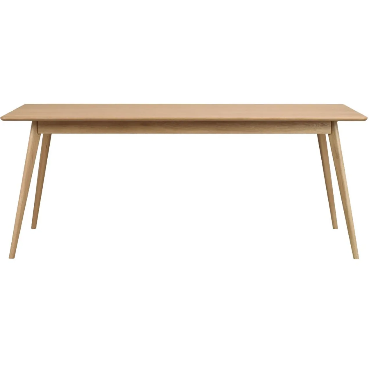 Eettafel Yumi - Naturel - 190 cm x 90 cm - verlengbaar