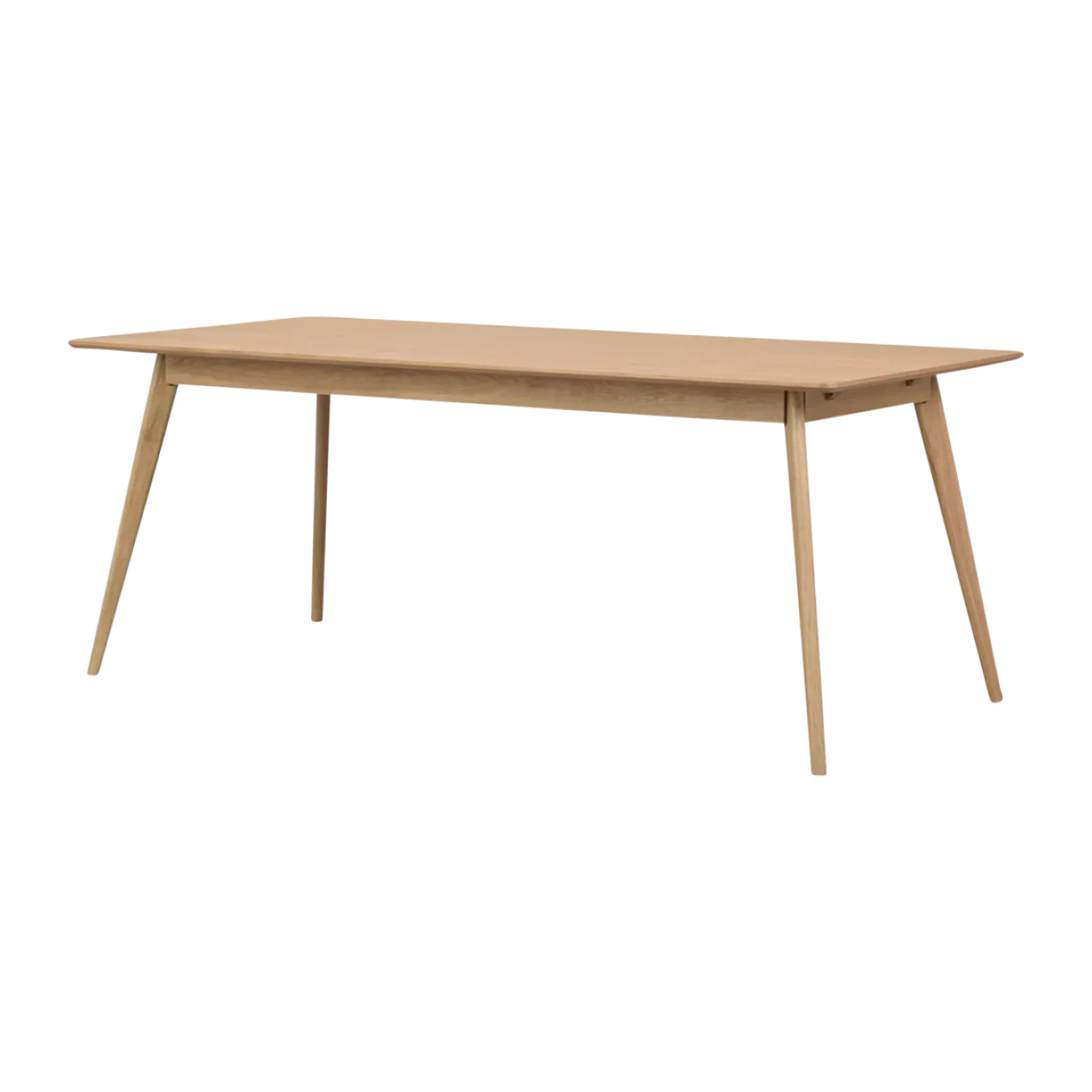 Eettafel Yumi - Naturel - 190 cm x 90 cm - verlengbaar