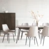 Eettafel Yumi - Whitewash - 190 cm x 90 cm - verlengbaar
