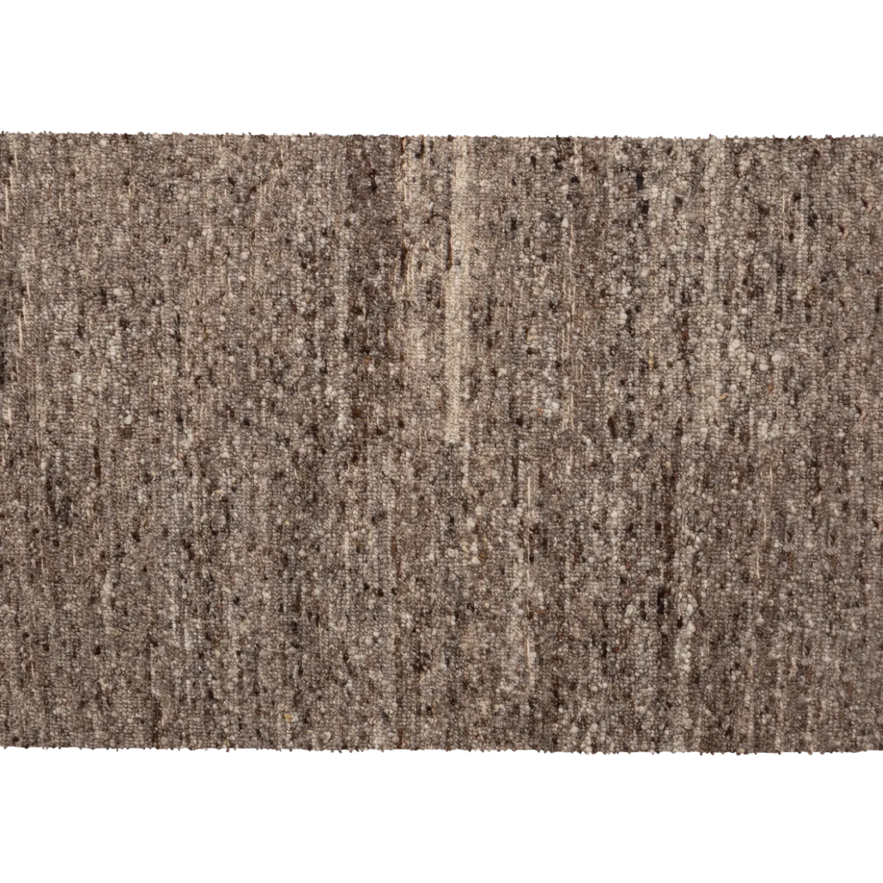 Efia vloerkleed wol bruin melange 170x240 cm