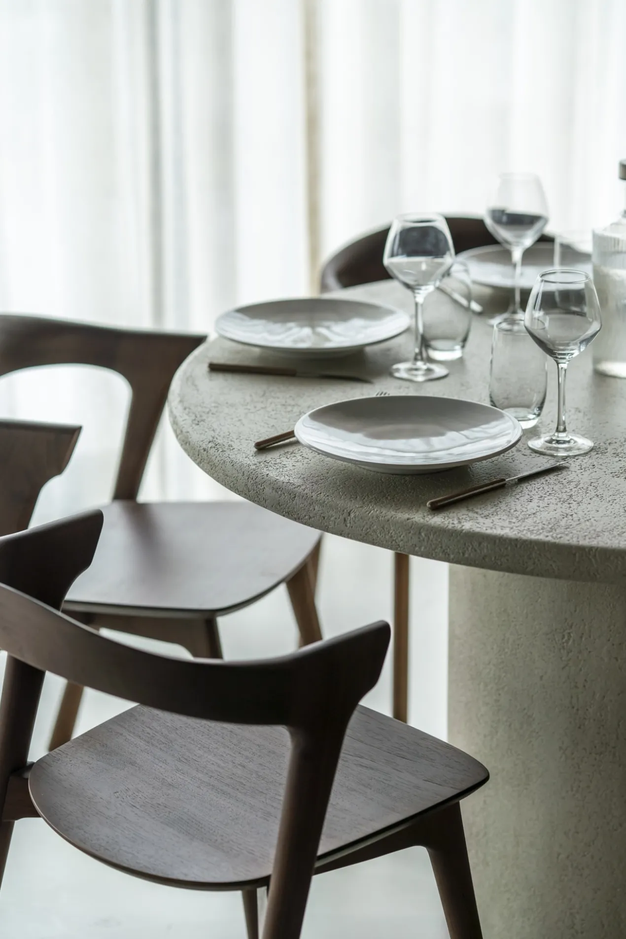 Elements eettafel rond 90