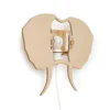 Elephant wall lamp