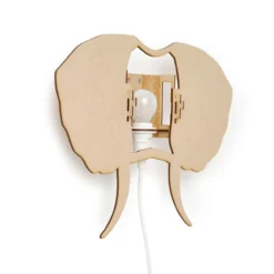 Elephant wall lamp