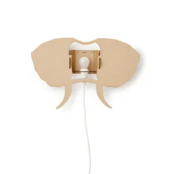 Elephant wall lamp