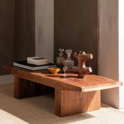 Eron salontafel acaciahout bruin