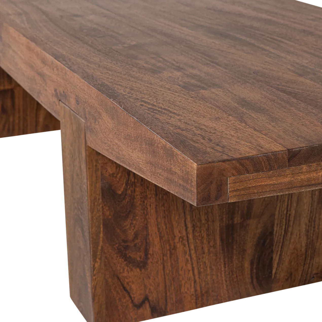 Eron salontafel acaciahout bruin