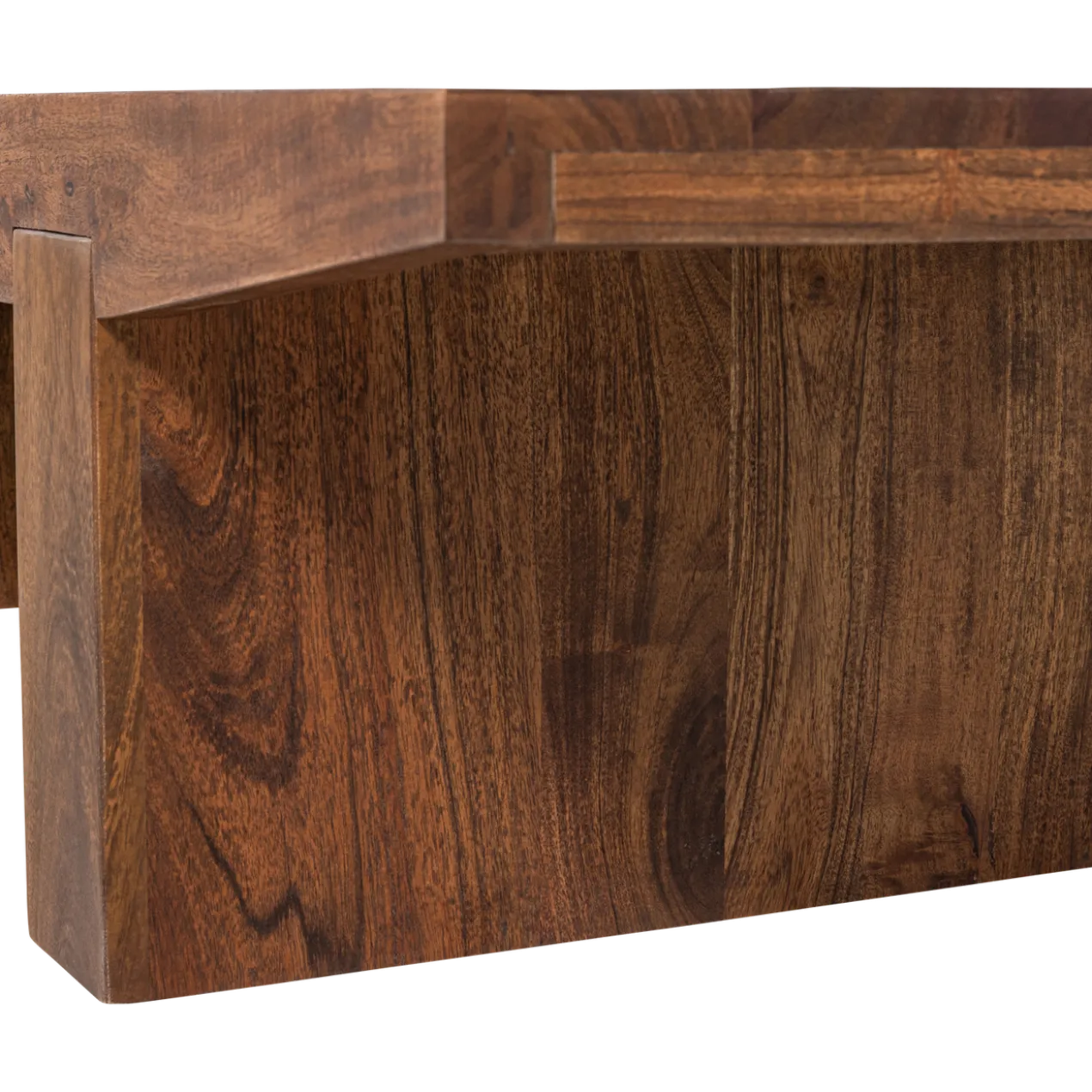 Eron salontafel acaciahout bruin