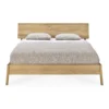 Ethnicraft bed Oak Air 180x200 incl. lattenbodem