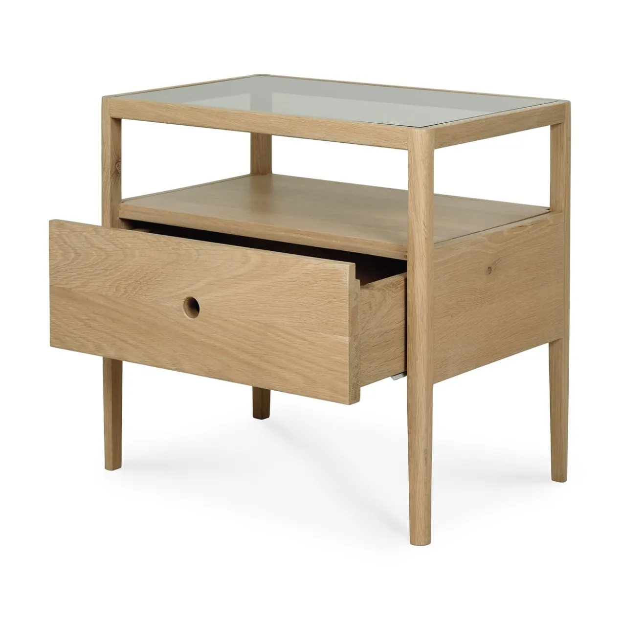 Ethnicraft nachtkastje Spindle Oak