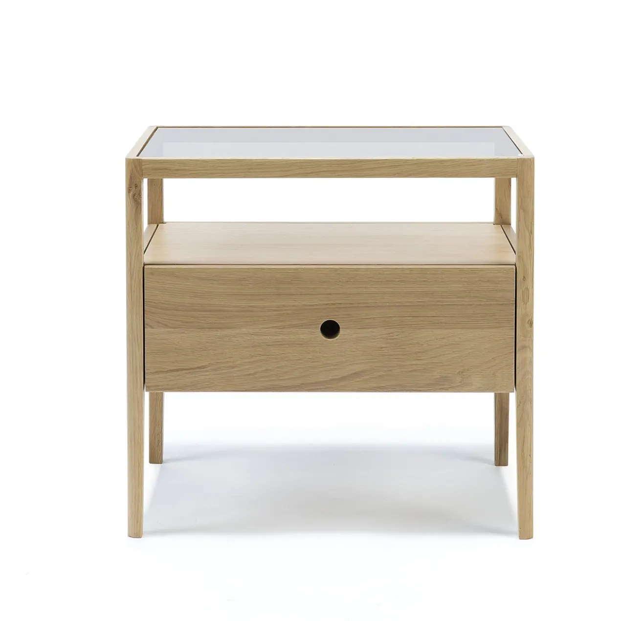 Ethnicraft nachtkastje Spindle Oak
