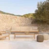 Ethnicraft - Outdoor - Donut tuinpoef 80 - mokka