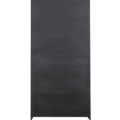 Exhibit xl 2-deurs vitrinekast metaal zwart