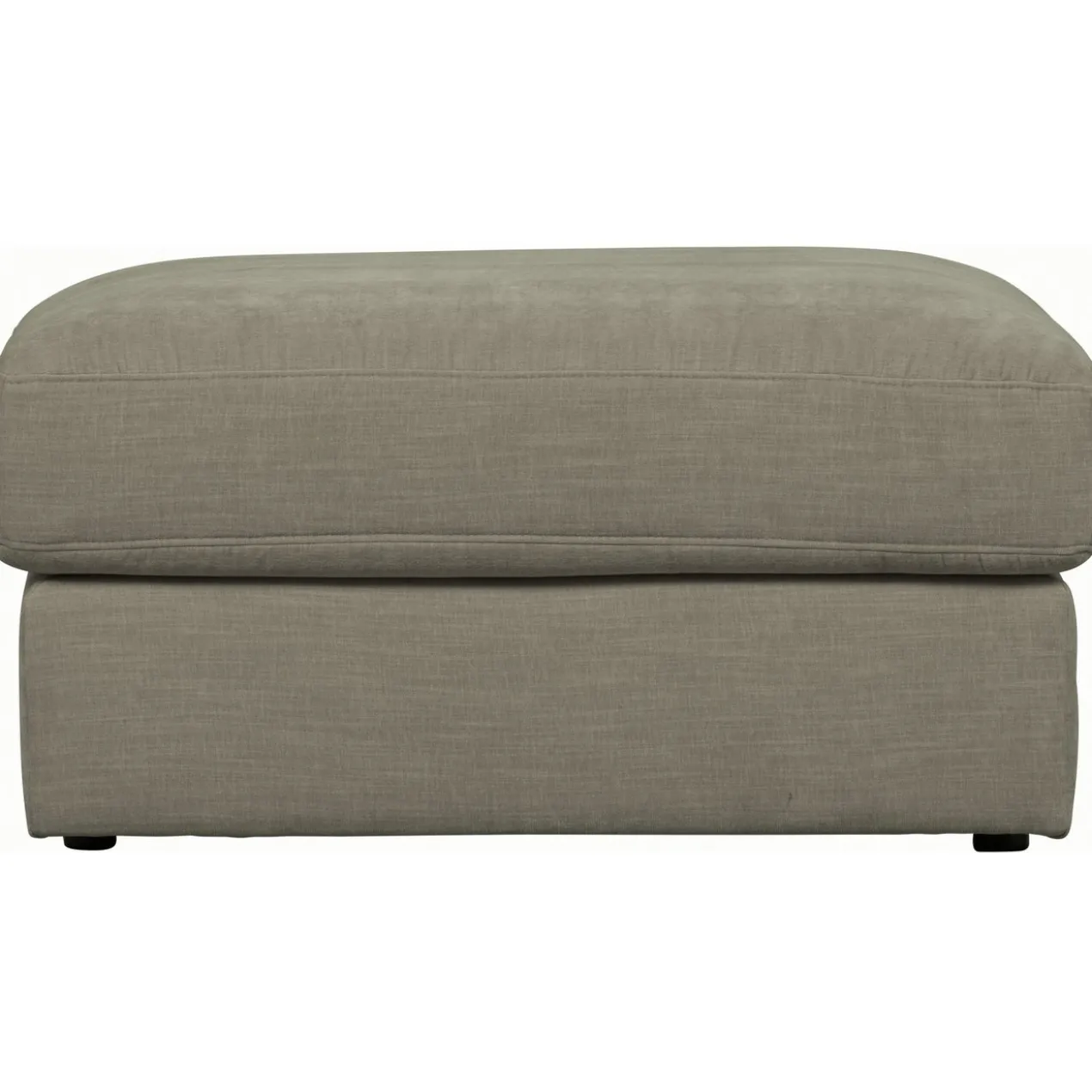 Family hocker warm grijs