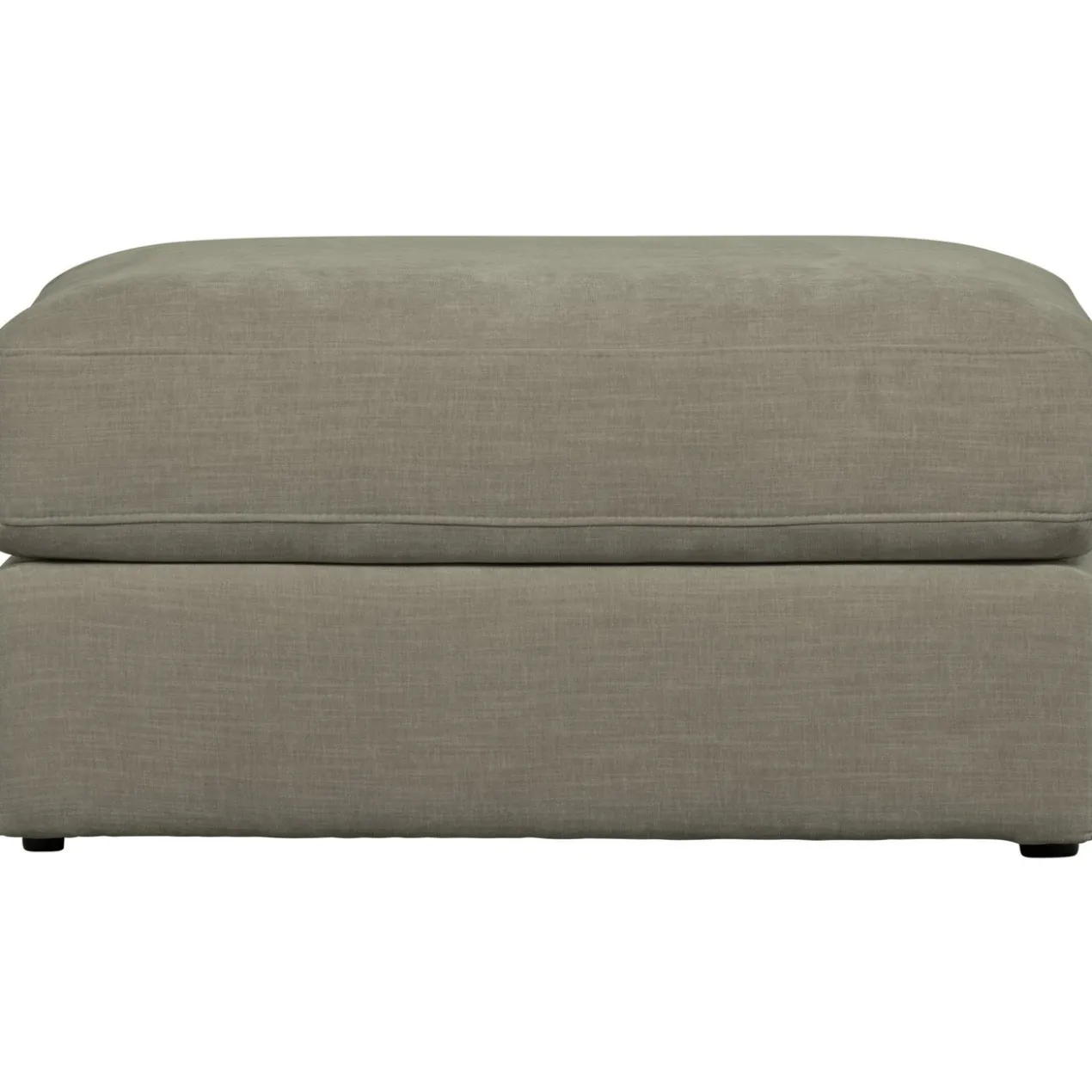 Family hocker warm grijs