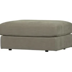 Family hocker warm grijs