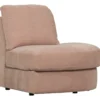 Family 1-zits element ronde hoek rechts roze