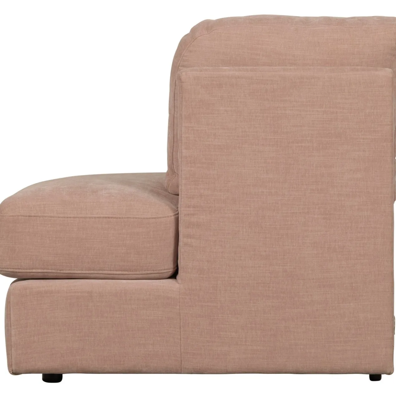 Family 1-zits element ronde hoek rechts roze