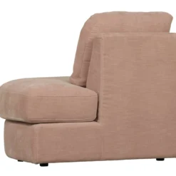 Family 1-zits element ronde hoek rechts roze