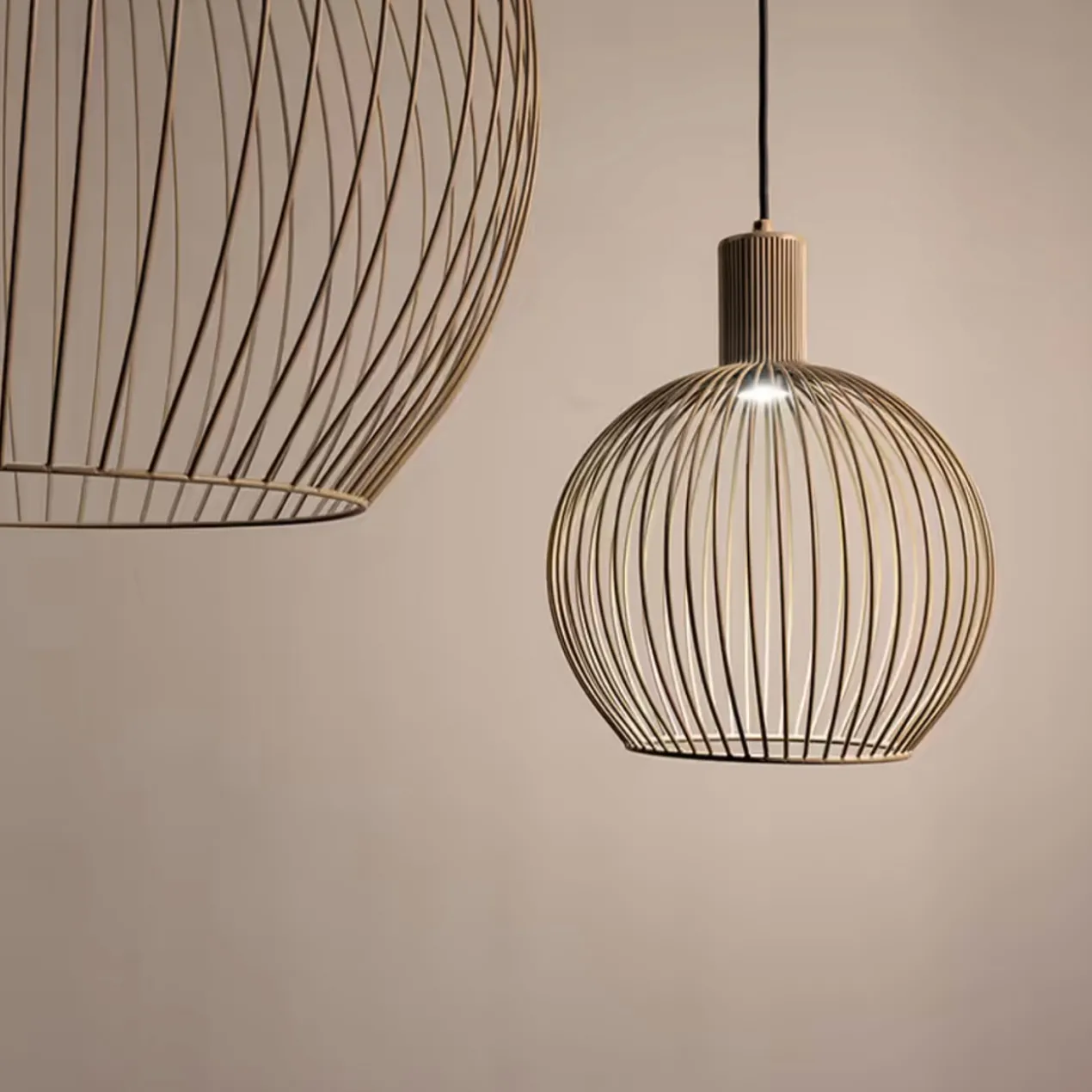 FATA HANGLAMP 30CM ZAND