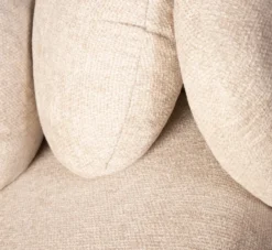 Fauteuil Abby met 3 kussens XXL Off-White