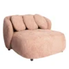 Fauteuil Abby met 3 kussens XXL pink
