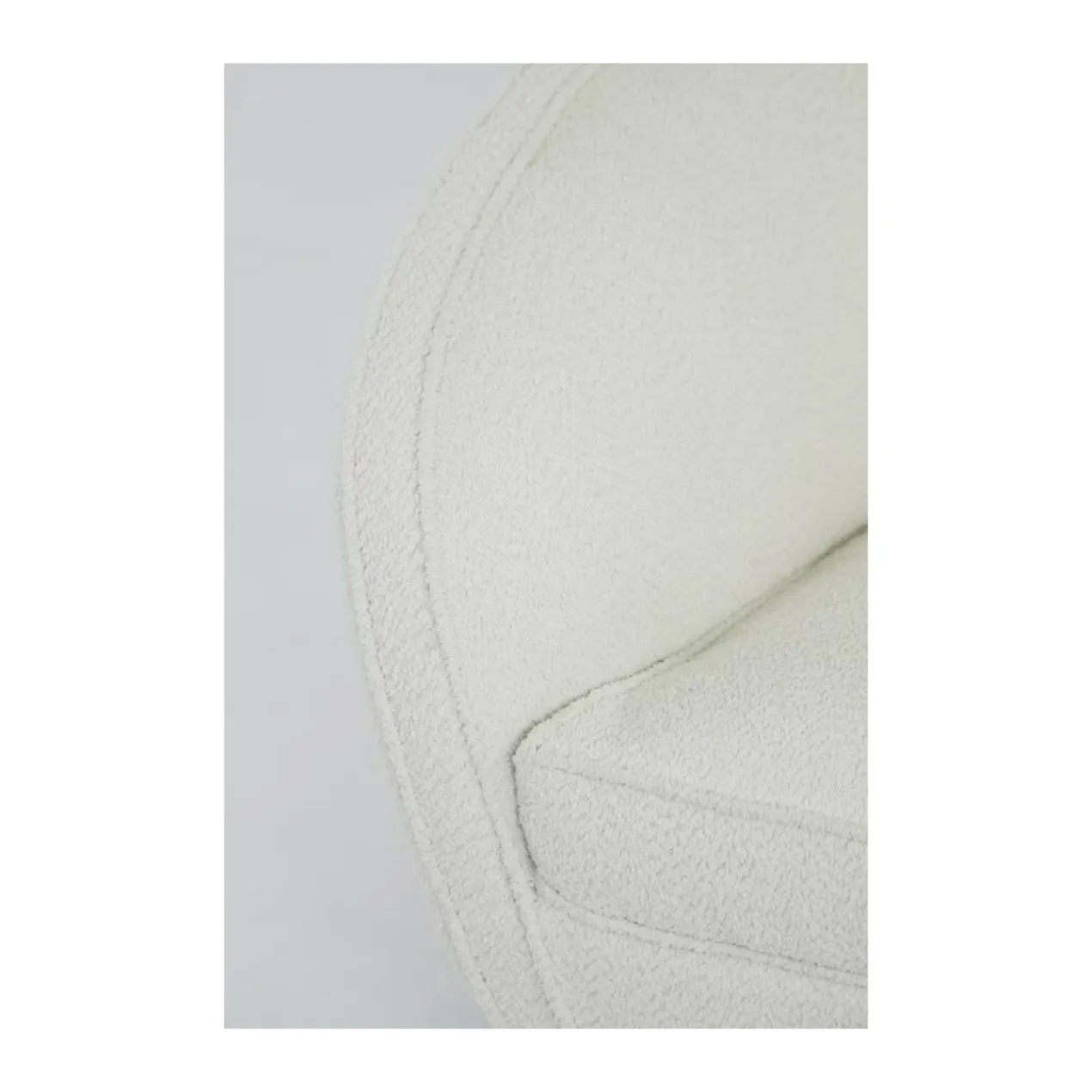 Fauteuil Almond boucle cream