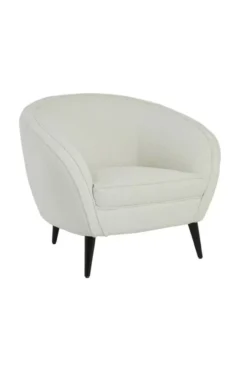 Fauteuil Almond boucle cream