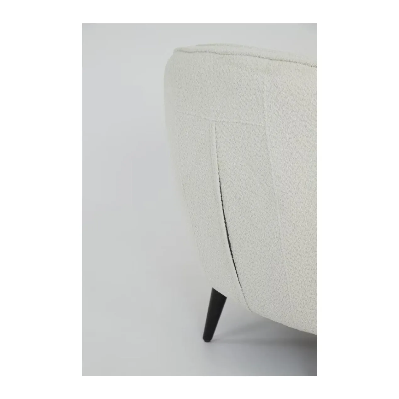 Fauteuil Almond boucle cream