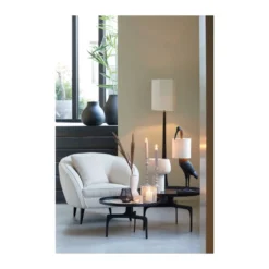 Fauteuil Almond boucle cream