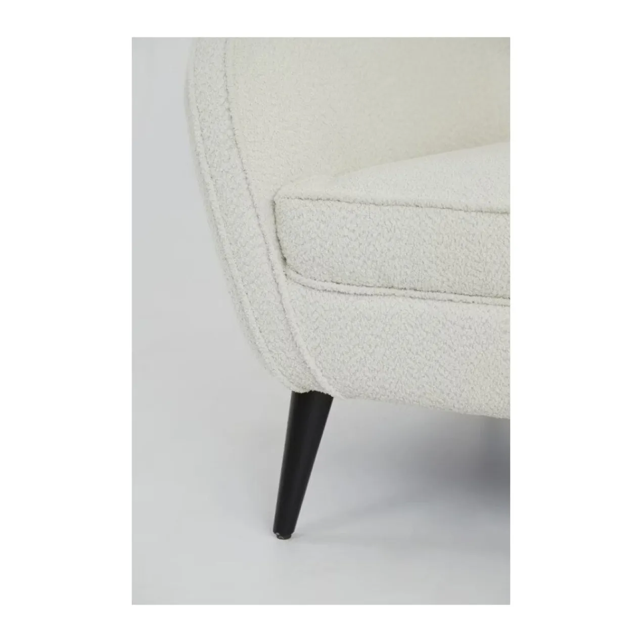 Fauteuil Almond boucle cream