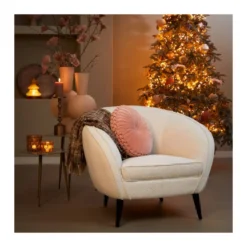 Fauteuil Almond boucle cream