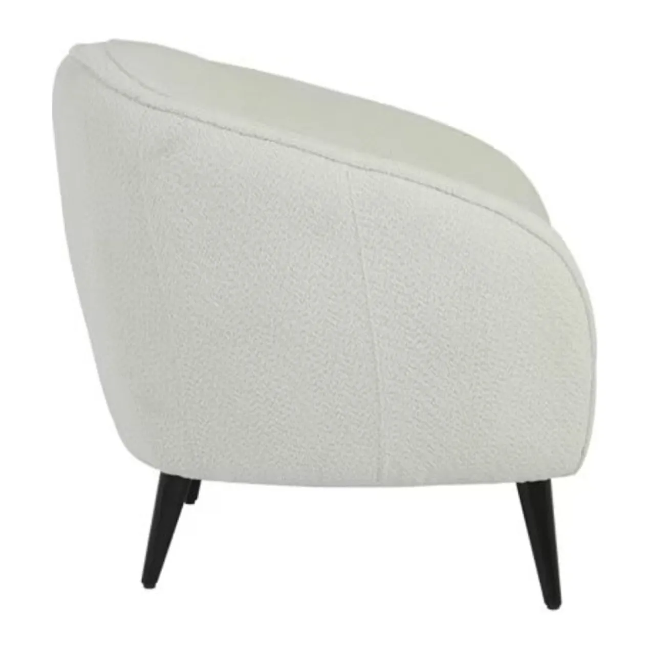 Fauteuil Almond boucle cream