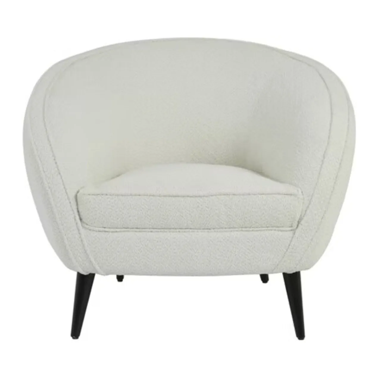 Fauteuil Almond boucle cream