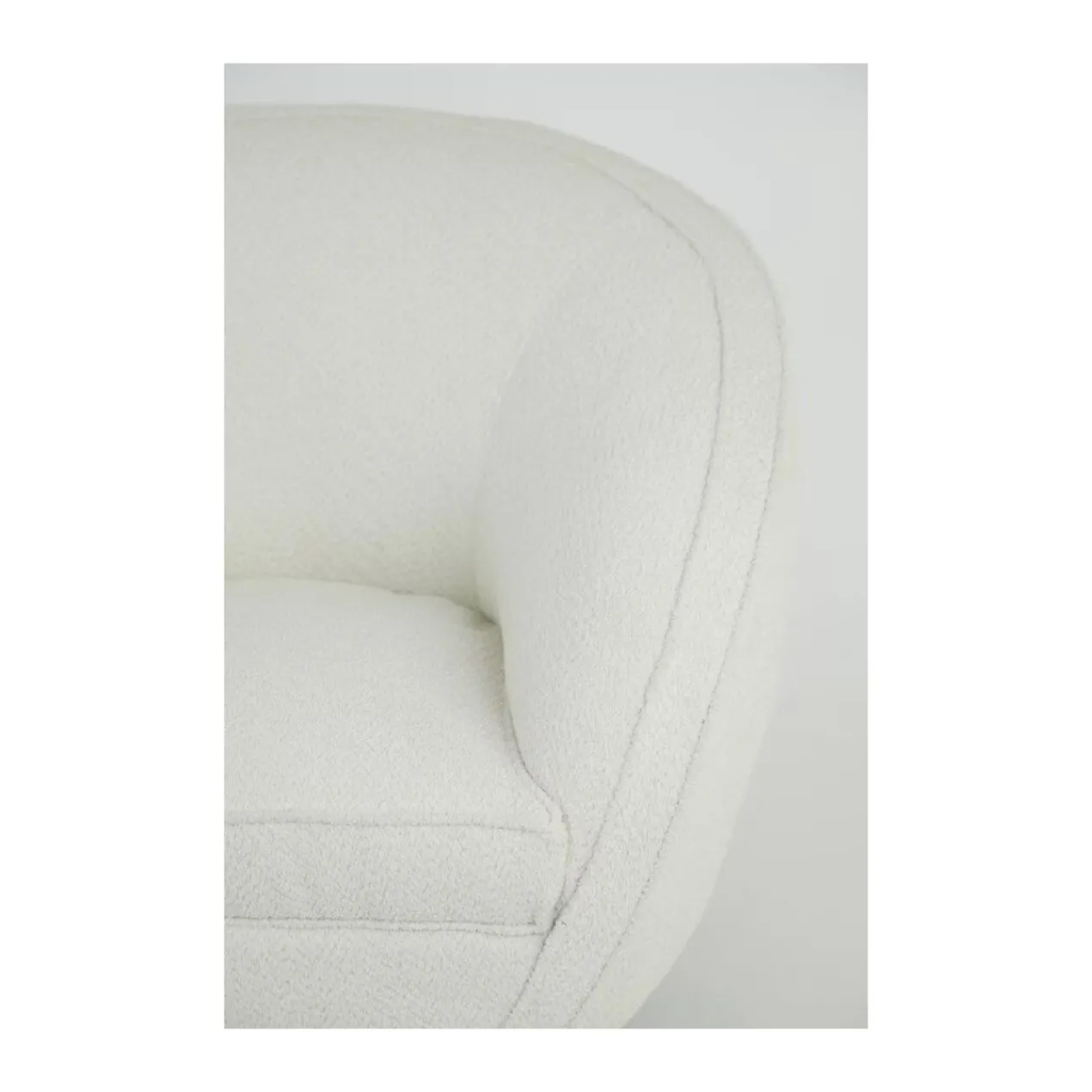 Fauteuil Almond boucle cream