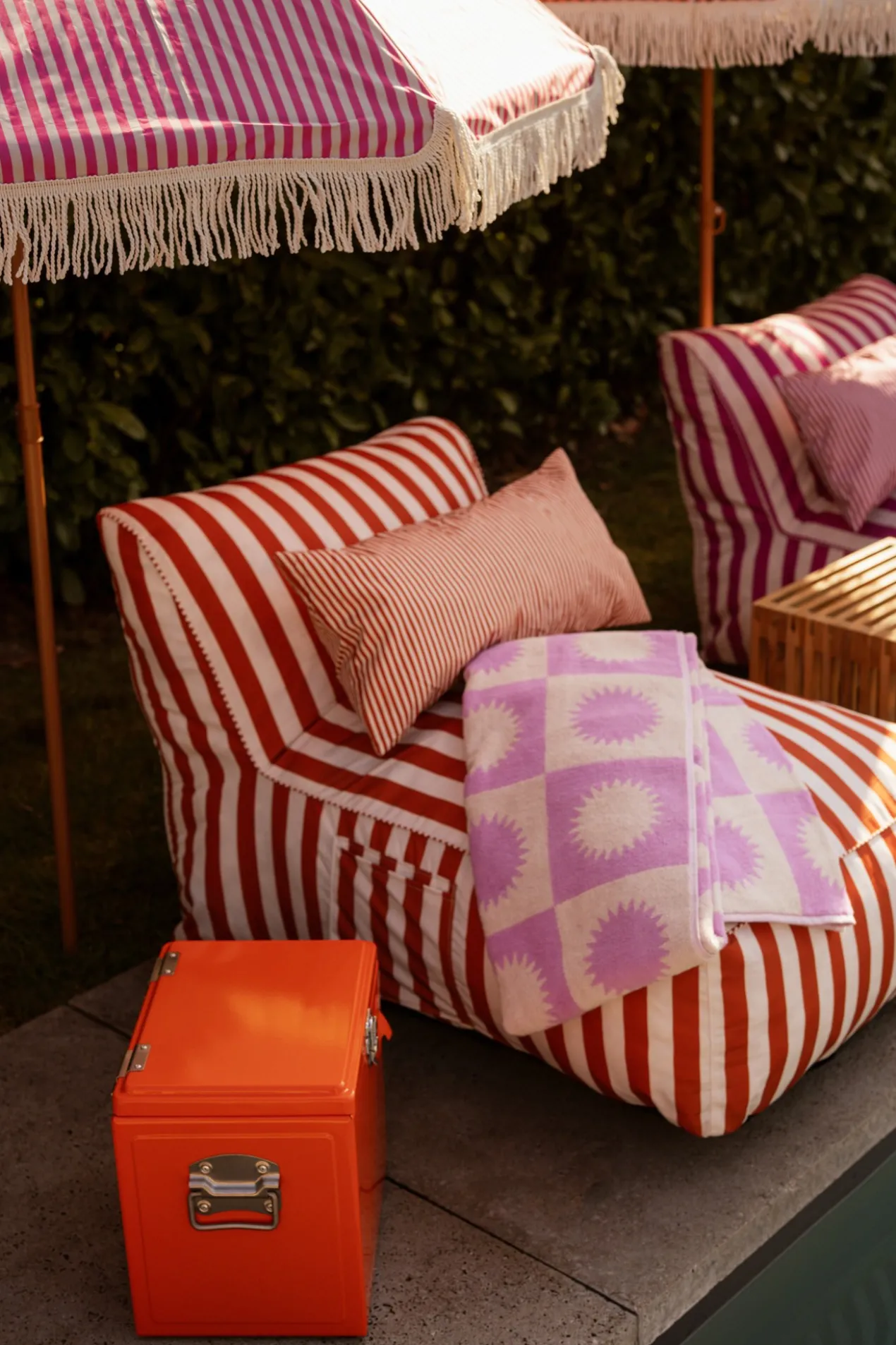 Fauteuil Barry orange