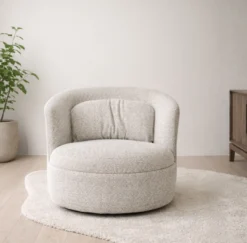 Fauteuil Bo beige