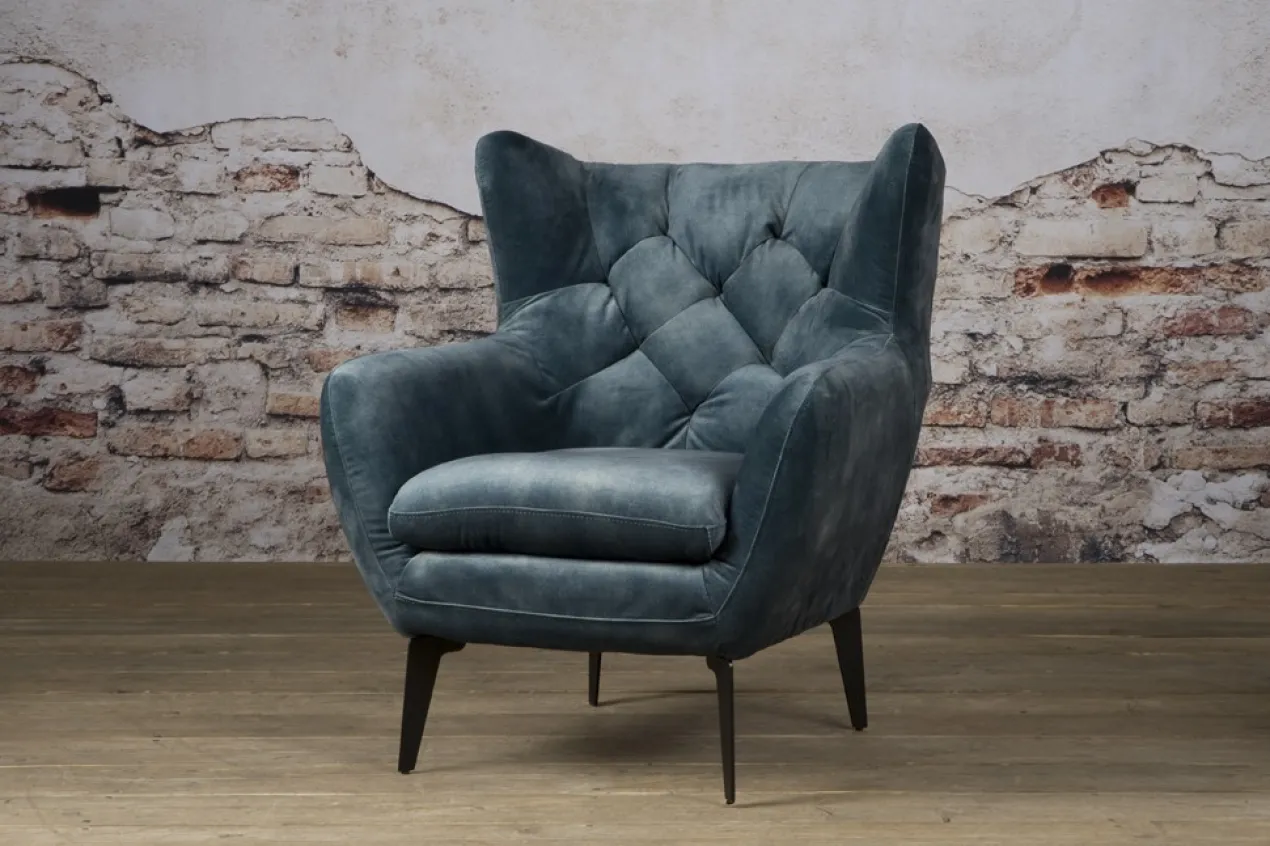 Fauteuil Bomba Blauw - set van 2