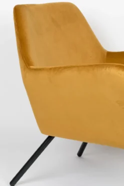 Fauteuil Bon velvet Goud