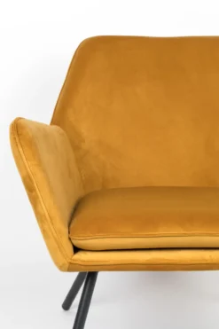 Fauteuil Bon velvet Goud
