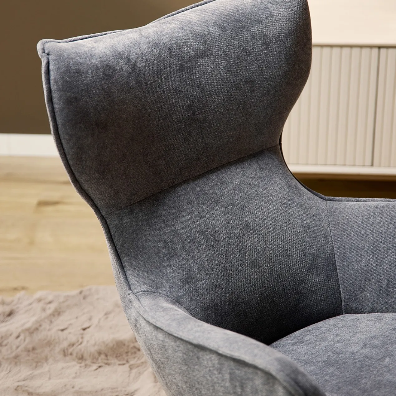 Fauteuil Care antraciet