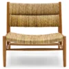 Fauteuil David natural teakhout